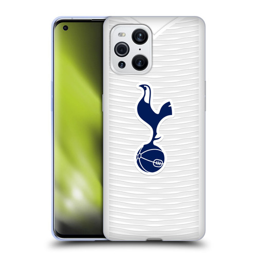 Tottenham Hotspur F.C. 2021/22 Badge Kit Home Soft Gel Case for OPPO Find X3 / Pro