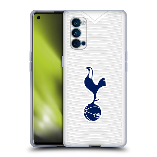 Tottenham Hotspur F.C. 2021/22 Badge Kit Home Soft Gel Case for OPPO Reno 4 Pro 5G