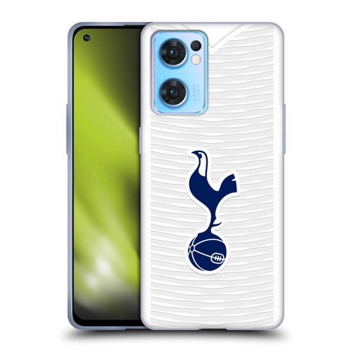 Tottenham Hotspur F.C. 2021/22 Badge Kit Home Soft Gel Case for OPPO Reno7 5G / Find X5 Lite