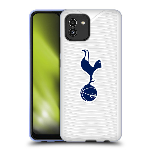 Tottenham Hotspur F.C. 2021/22 Badge Kit Home Soft Gel Case for Samsung Galaxy A03 (2021)