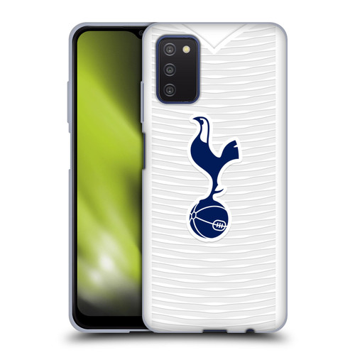 Tottenham Hotspur F.C. 2021/22 Badge Kit Home Soft Gel Case for Samsung Galaxy A03s (2021)