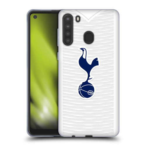 Tottenham Hotspur F.C. 2021/22 Badge Kit Home Soft Gel Case for Samsung Galaxy A21 (2020)