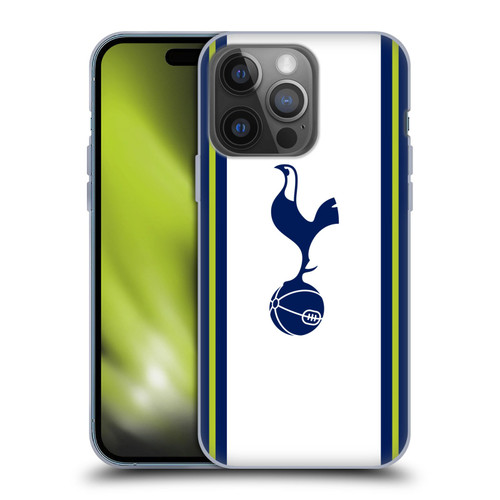Tottenham Hotspur F.C. 2022/23 Badge Kit Home Soft Gel Case for Apple iPhone 14 Pro