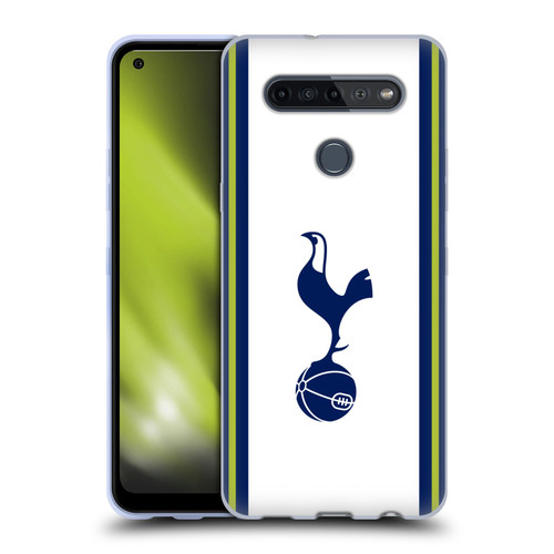 Tottenham Hotspur F.C. 2022/23 Badge Kit Home Soft Gel Case for LG K51S