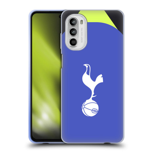 Tottenham Hotspur F.C. 2022/23 Badge Kit Away Soft Gel Case for Motorola Moto G52