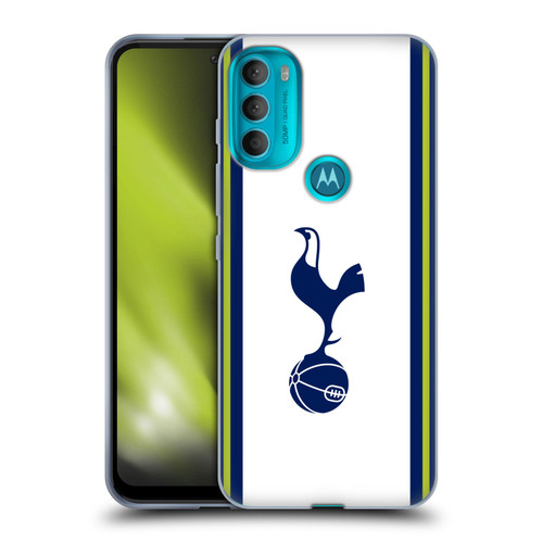 Tottenham Hotspur F.C. 2022/23 Badge Kit Home Soft Gel Case for Motorola Moto G71 5G