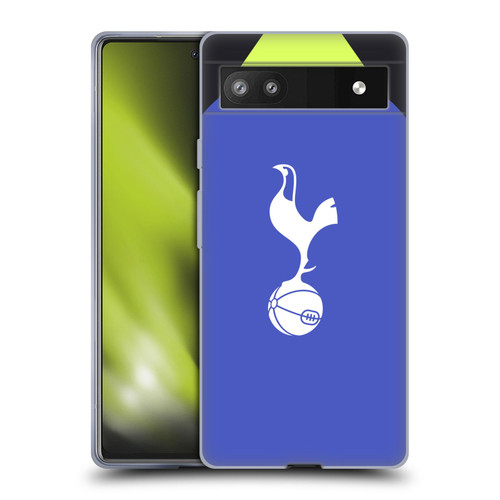 Tottenham Hotspur F.C. 2022/23 Badge Kit Away Soft Gel Case for Google Pixel 6a