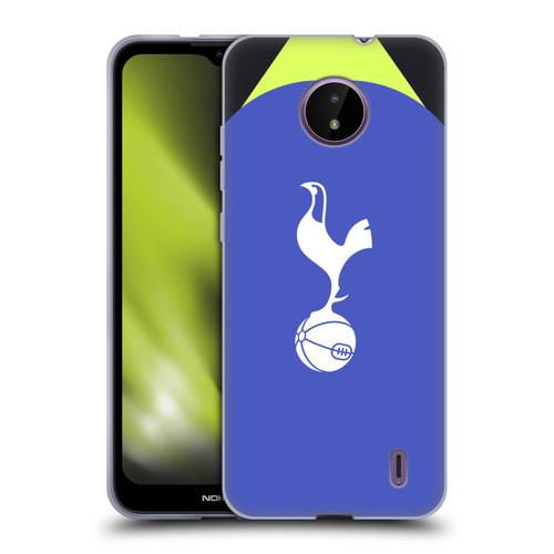 Tottenham Hotspur F.C. 2022/23 Badge Kit Away Soft Gel Case for Nokia C10 / C20