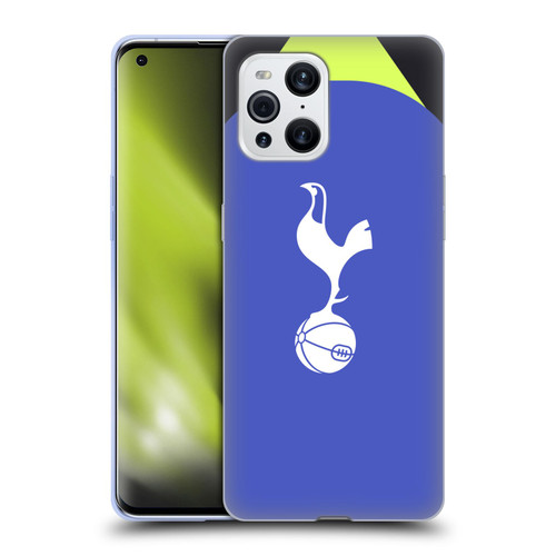 Tottenham Hotspur F.C. 2022/23 Badge Kit Away Soft Gel Case for OPPO Find X3 / Pro
