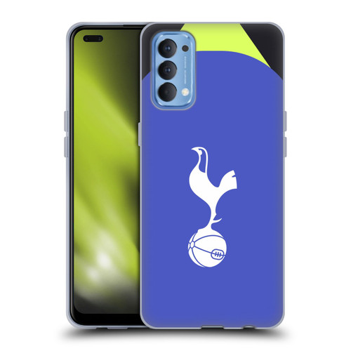 Tottenham Hotspur F.C. 2022/23 Badge Kit Away Soft Gel Case for OPPO Reno 4 5G
