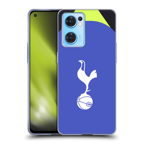 Tottenham Hotspur F.C. 2022/23 Badge Kit Away Soft Gel Case for OPPO Reno7 5G / Find X5 Lite