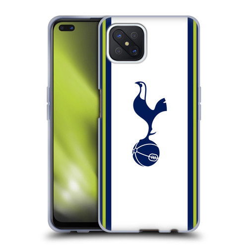 Tottenham Hotspur F.C. 2022/23 Badge Kit Home Soft Gel Case for OPPO Reno4 Z 5G