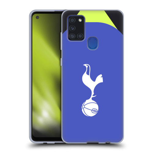 Tottenham Hotspur F.C. 2022/23 Badge Kit Away Soft Gel Case for Samsung Galaxy A21s (2020)
