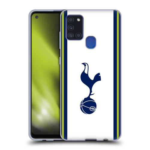 Tottenham Hotspur F.C. 2022/23 Badge Kit Home Soft Gel Case for Samsung Galaxy A21s (2020)