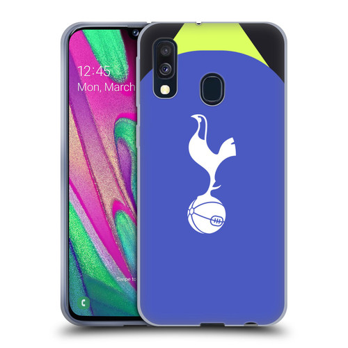 Tottenham Hotspur F.C. 2022/23 Badge Kit Away Soft Gel Case for Samsung Galaxy A40 (2019)