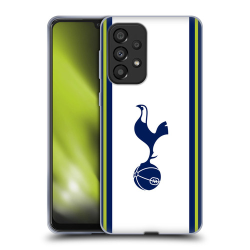 Tottenham Hotspur F.C. 2022/23 Badge Kit Home Soft Gel Case for Samsung Galaxy A33 5G (2022)