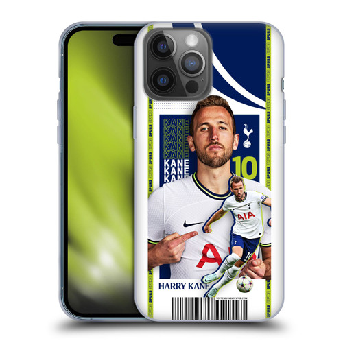 Tottenham Hotspur F.C. 2022/23 First Team Harry Kane Soft Gel Case for Apple iPhone 14 Pro Max