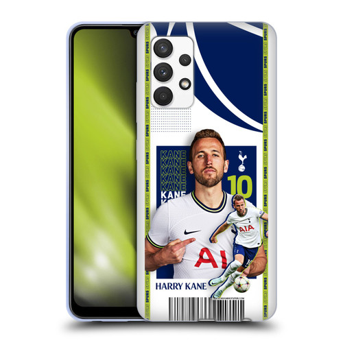 Tottenham Hotspur F.C. 2022/23 First Team Harry Kane Soft Gel Case for Samsung Galaxy A32 (2021)