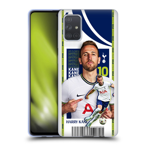 Tottenham Hotspur F.C. 2022/23 First Team Harry Kane Soft Gel Case for Samsung Galaxy A71 (2019)