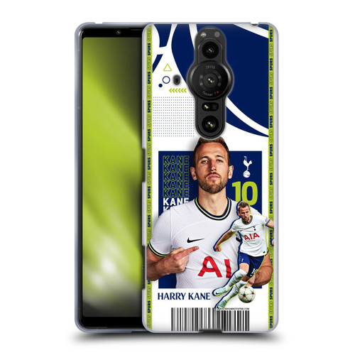 Tottenham Hotspur F.C. 2022/23 First Team Harry Kane Soft Gel Case for Sony Xperia Pro-I