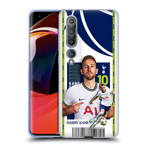 Tottenham Hotspur F.C. 2022/23 First Team Harry Kane Soft Gel Case for Xiaomi Mi 10 5G / Mi 10 Pro 5G