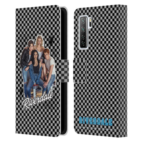 Riverdale Art Riverdale Cast 1 Leather Book Wallet Case Cover For Huawei Nova 7 SE/P40 Lite 5G
