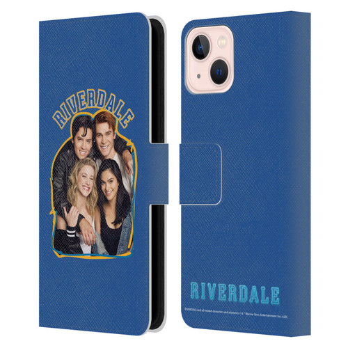 Riverdale Art Riverdale Cast 2 Leather Book Wallet Case Cover For Apple iPhone 13