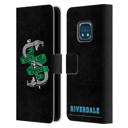 Riverdale Art South Side Serpents Leather Book Wallet Case Cover For Nokia XR20