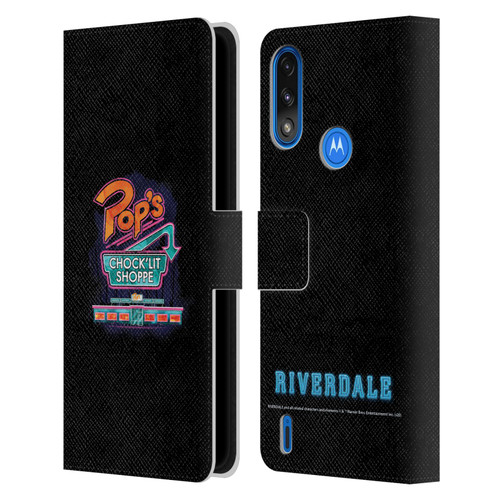 Riverdale Art Pop's Leather Book Wallet Case Cover For Motorola Moto E7 Power / Moto E7i Power