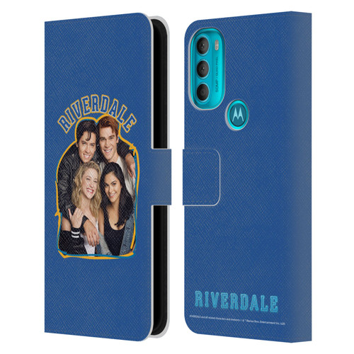 Riverdale Art Riverdale Cast 2 Leather Book Wallet Case Cover For Motorola Moto G71 5G