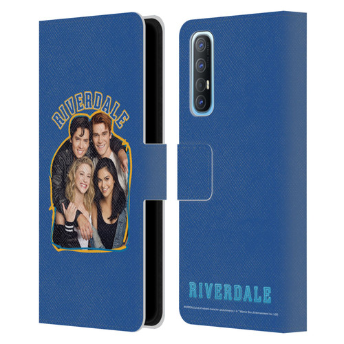 Riverdale Art Riverdale Cast 2 Leather Book Wallet Case Cover For OPPO Find X2 Neo 5G