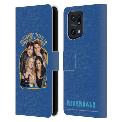 Riverdale Art Riverdale Cast 2 Leather Book Wallet Case Cover For OPPO Find X5 Pro