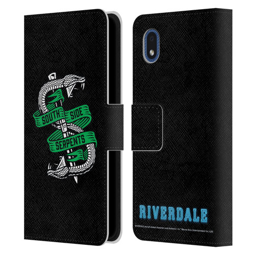 Riverdale Art South Side Serpents Leather Book Wallet Case Cover For Samsung Galaxy A01 Core (2020)
