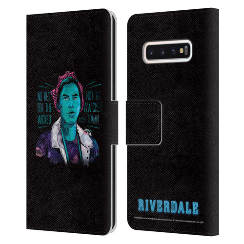 Riverdale Art Jughead Jones Leather Book Wallet Case Cover For Samsung Galaxy S10