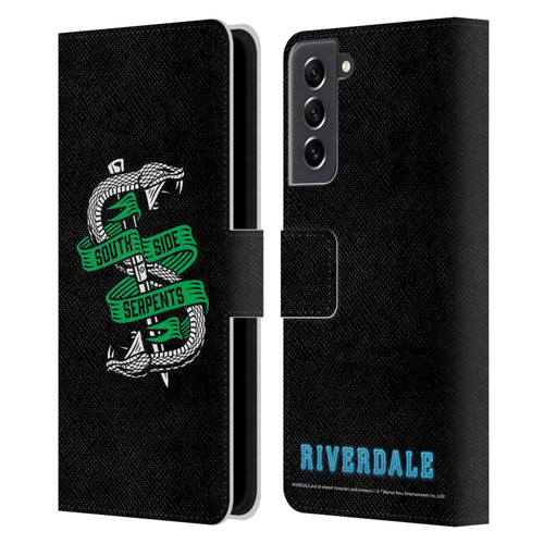 Riverdale Art South Side Serpents Leather Book Wallet Case Cover For Samsung Galaxy S21 FE 5G