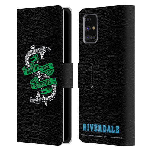 Riverdale Art South Side Serpents Leather Book Wallet Case Cover For Samsung Galaxy M31s (2020)