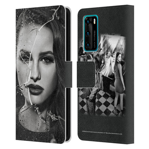 Riverdale Broken Glass Portraits Cheryl Blossom Leather Book Wallet Case Cover For Huawei P40 5G