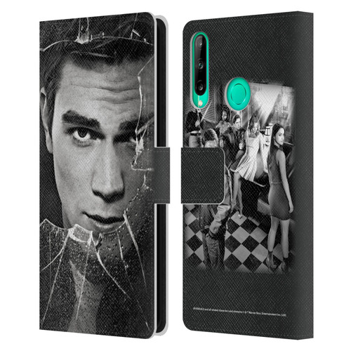 Riverdale Broken Glass Portraits Archie Andrews Leather Book Wallet Case Cover For Huawei P40 lite E