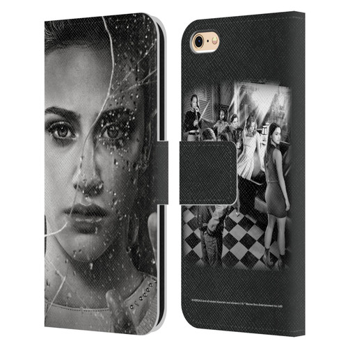 Riverdale Broken Glass Portraits Betty Cooper Leather Book Wallet Case Cover For Apple iPhone 6 / iPhone 6s