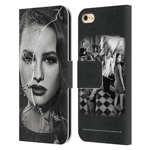 Riverdale Broken Glass Portraits Cheryl Blossom Leather Book Wallet Case Cover For Apple iPhone 6 / iPhone 6s