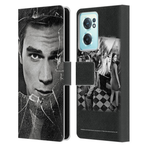 Riverdale Broken Glass Portraits Archie Andrews Leather Book Wallet Case Cover For OnePlus Nord CE 2 5G