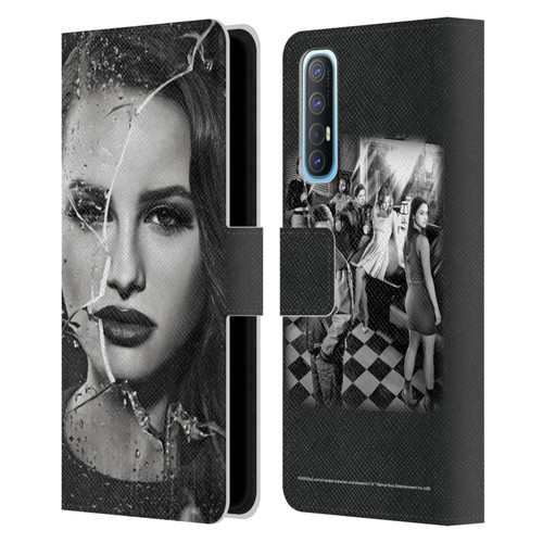 Riverdale Broken Glass Portraits Cheryl Blossom Leather Book Wallet Case Cover For OPPO Find X2 Neo 5G