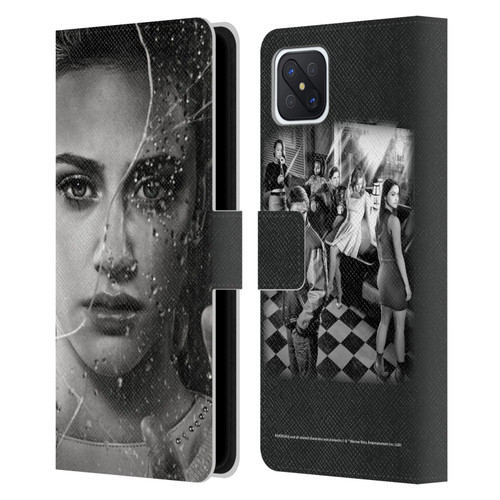 Riverdale Broken Glass Portraits Betty Cooper Leather Book Wallet Case Cover For OPPO Reno4 Z 5G