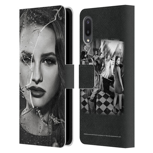 Riverdale Broken Glass Portraits Cheryl Blossom Leather Book Wallet Case Cover For Samsung Galaxy A02/M02 (2021)