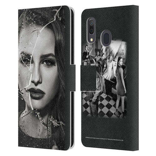 Riverdale Broken Glass Portraits Cheryl Blossom Leather Book Wallet Case Cover For Samsung Galaxy A33 5G (2022)