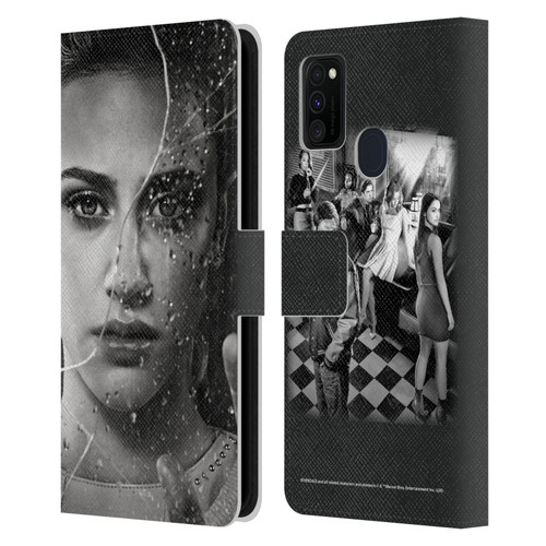 Riverdale Broken Glass Portraits Betty Cooper Leather Book Wallet Case Cover For Samsung Galaxy M30s (2019)/M21 (2020)