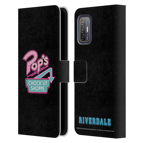 Riverdale Graphic Art Pop's Leather Book Wallet Case Cover For HTC Desire 21 Pro 5G