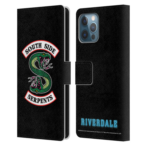 Riverdale Graphic Art South Side Serpents Leather Book Wallet Case Cover For Apple iPhone 12 Pro Max