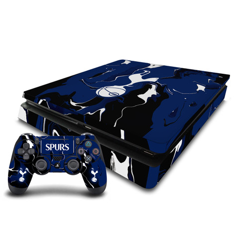 Tottenham Hotspur F.C. Logo Art Marble Vinyl Sticker Skin Decal Cover for Sony PS4 Slim Console & Controller