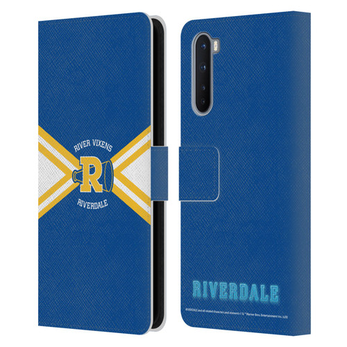 Riverdale Graphic Art River Vixens Uniform Leather Book Wallet Case Cover For OnePlus Nord 5G